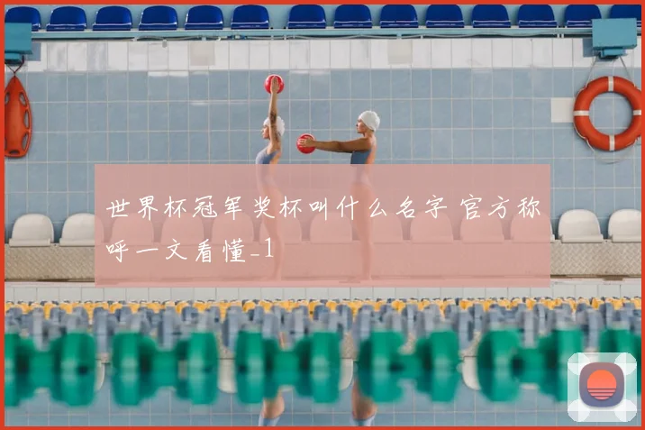 世界杯冠军奖杯叫什么名字 官方称呼一文看懂_1